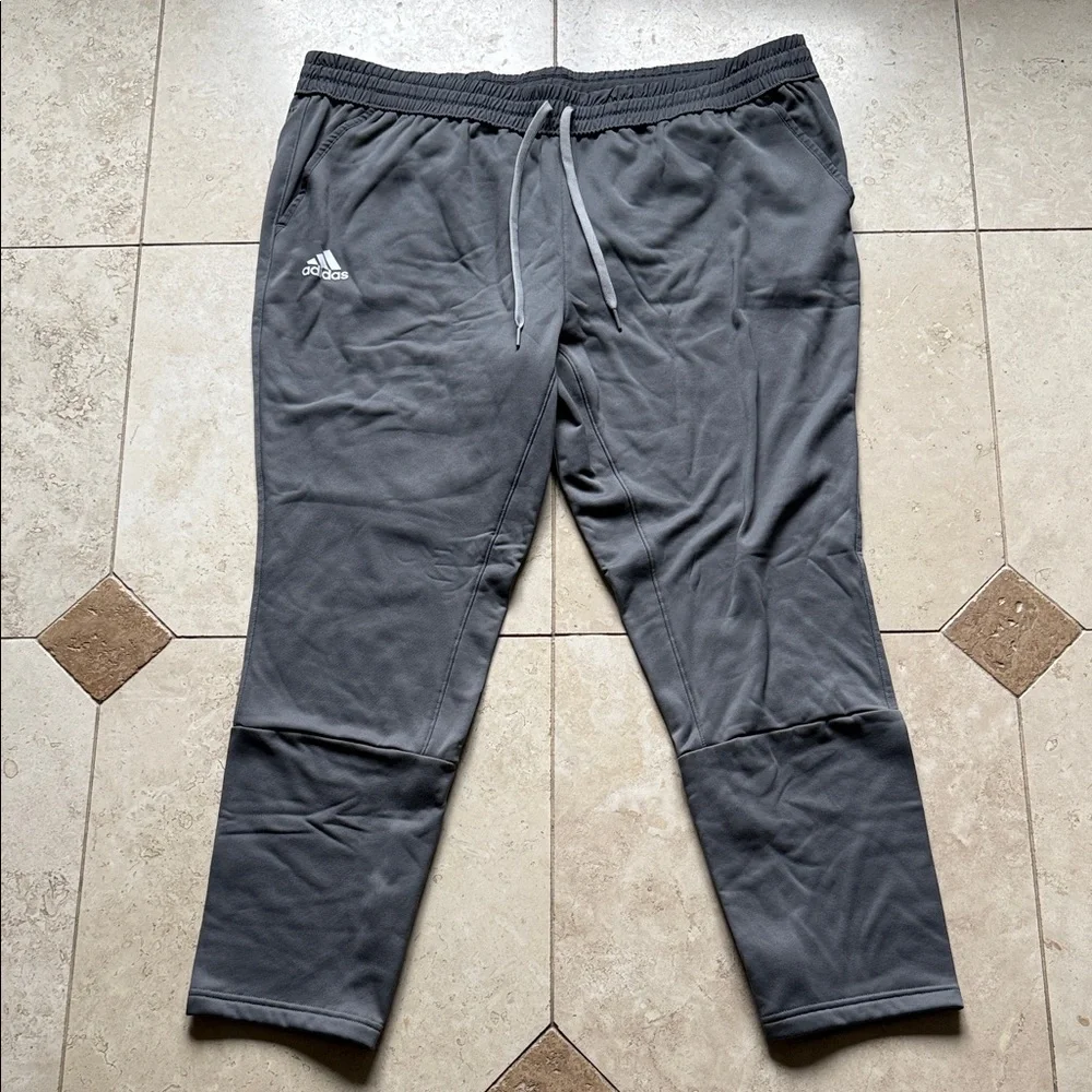 Adidas Men's Charcoal Joggers 3XL